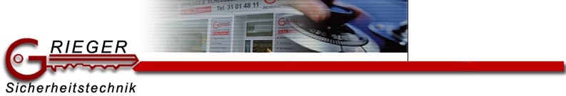 Header-Logo Grieger - Sicherheitstechnik